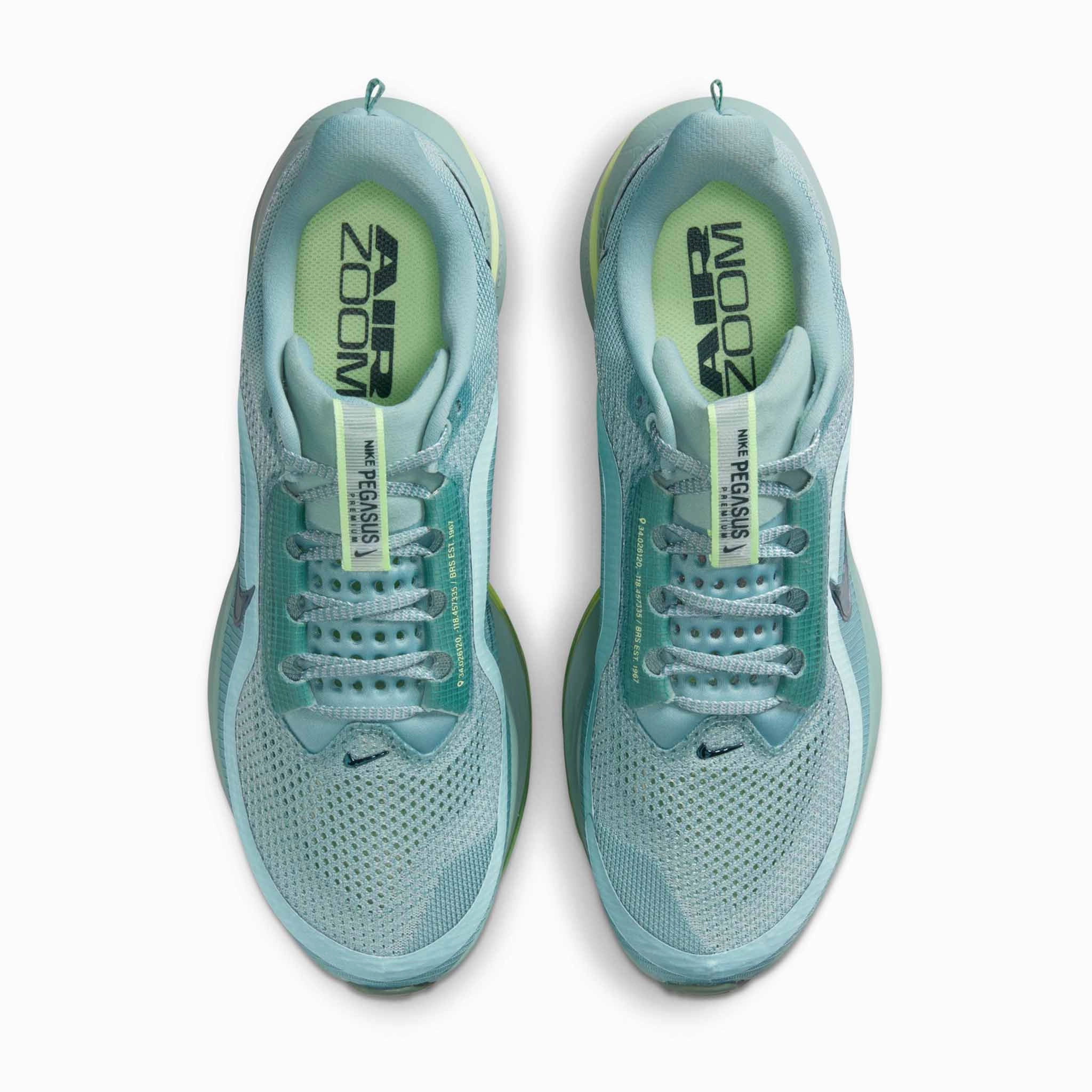 Nike | Men's Pegasus Premium Road Running Shoes - Cannon/Seaweed-Barely Volt-Volt Asics Volleyball Shoe