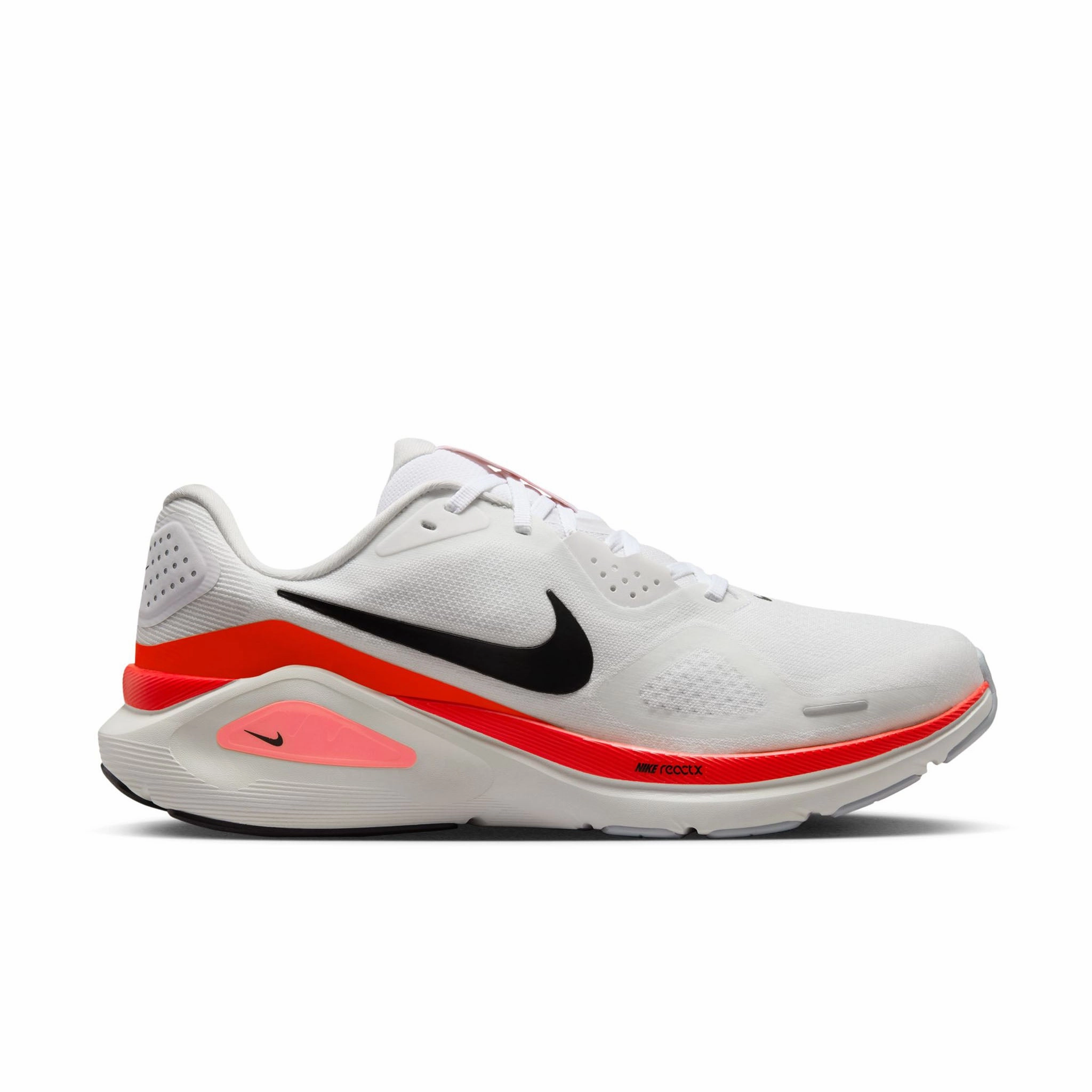 Nike | Men's Structure 26 Road Running Shoes - White/Black-Bright Crimson-Photon Dust Asics Throwback Shoes