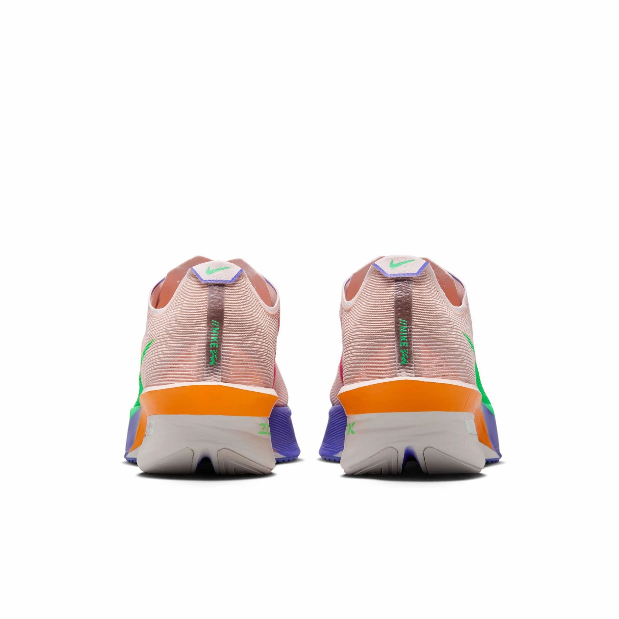 Asics Volleyball Shoes Academy Nike | Men's Vaporfly 4 "Eliud Kipchoge" Road Racing Shoes - Silt Red/Green Shock-Fire Pink