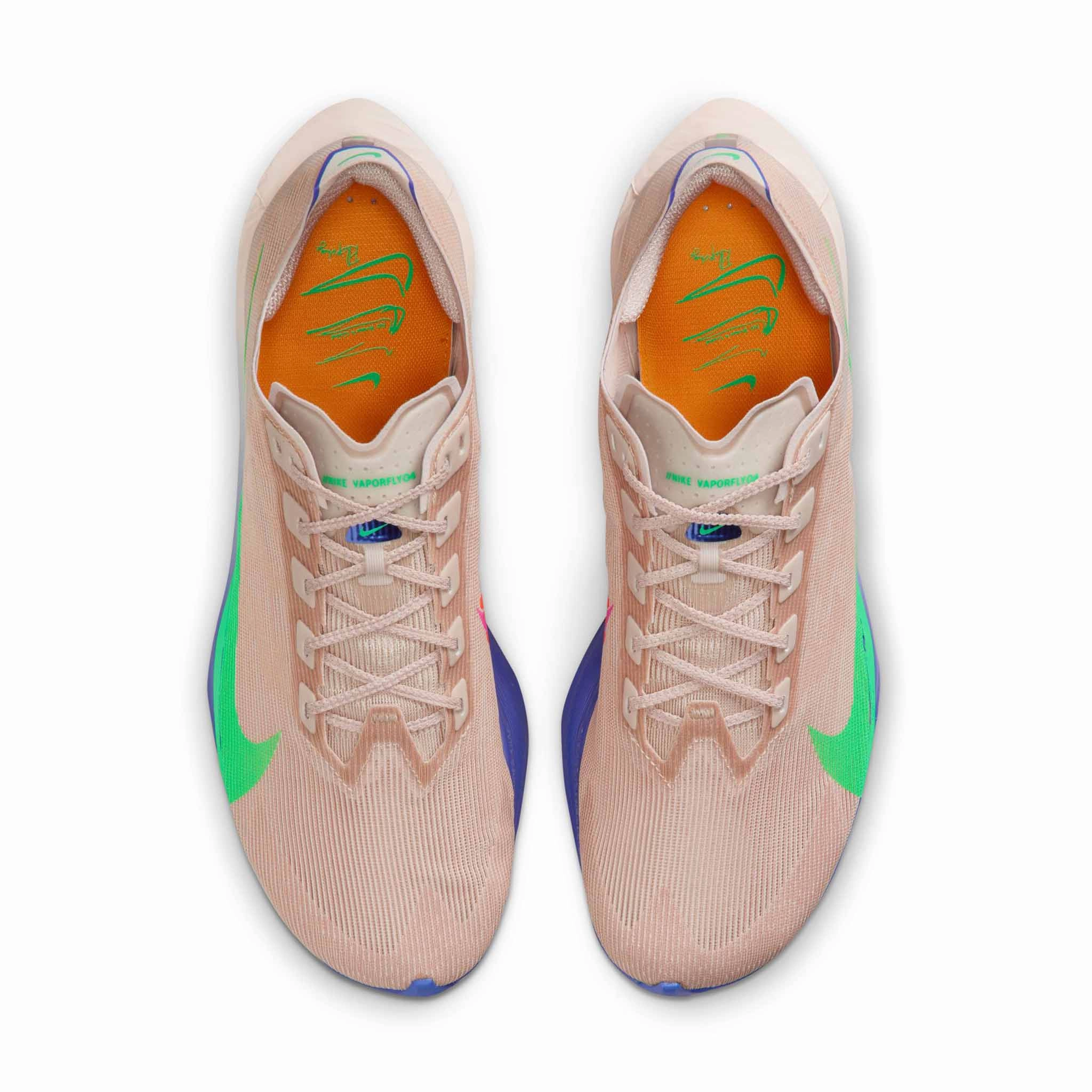 Nike | Men's Vaporfly 4 "Eliud Kipchoge" Road Racing Shoes - Silt Red/Green Shock-Fire Pink Asics Gt 2000 5 Running Shoes