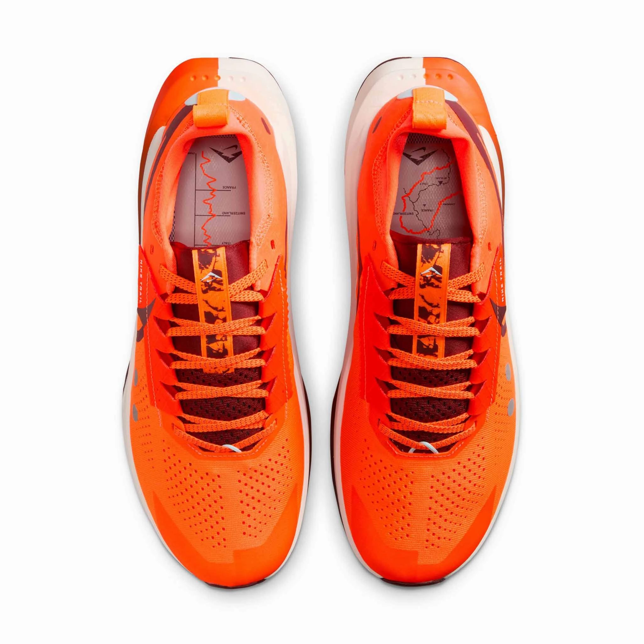 Asics Race Running Shoes Nike | Men's Zegama Trail 2 Running Shoes - Hyper Crimson/Dark Team Red-Glacier Blue