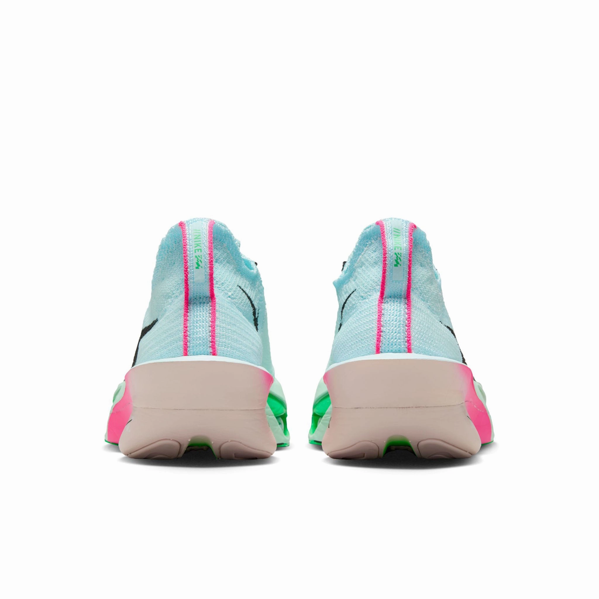 Nike | Women's Alphafly 3 Road Racing Shoes - Glacier Blue/Black-Mint Foam-Green Shock Top Asics Running Shoes 2020