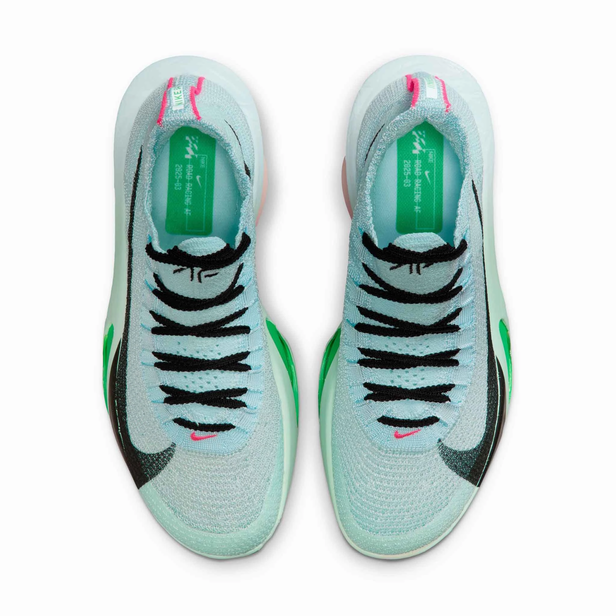 Nike | Women's Alphafly 3 Road Racing Shoes - Glacier Blue/Black-Mint Foam-Green Shock Asics Nimbus Shoes Sale