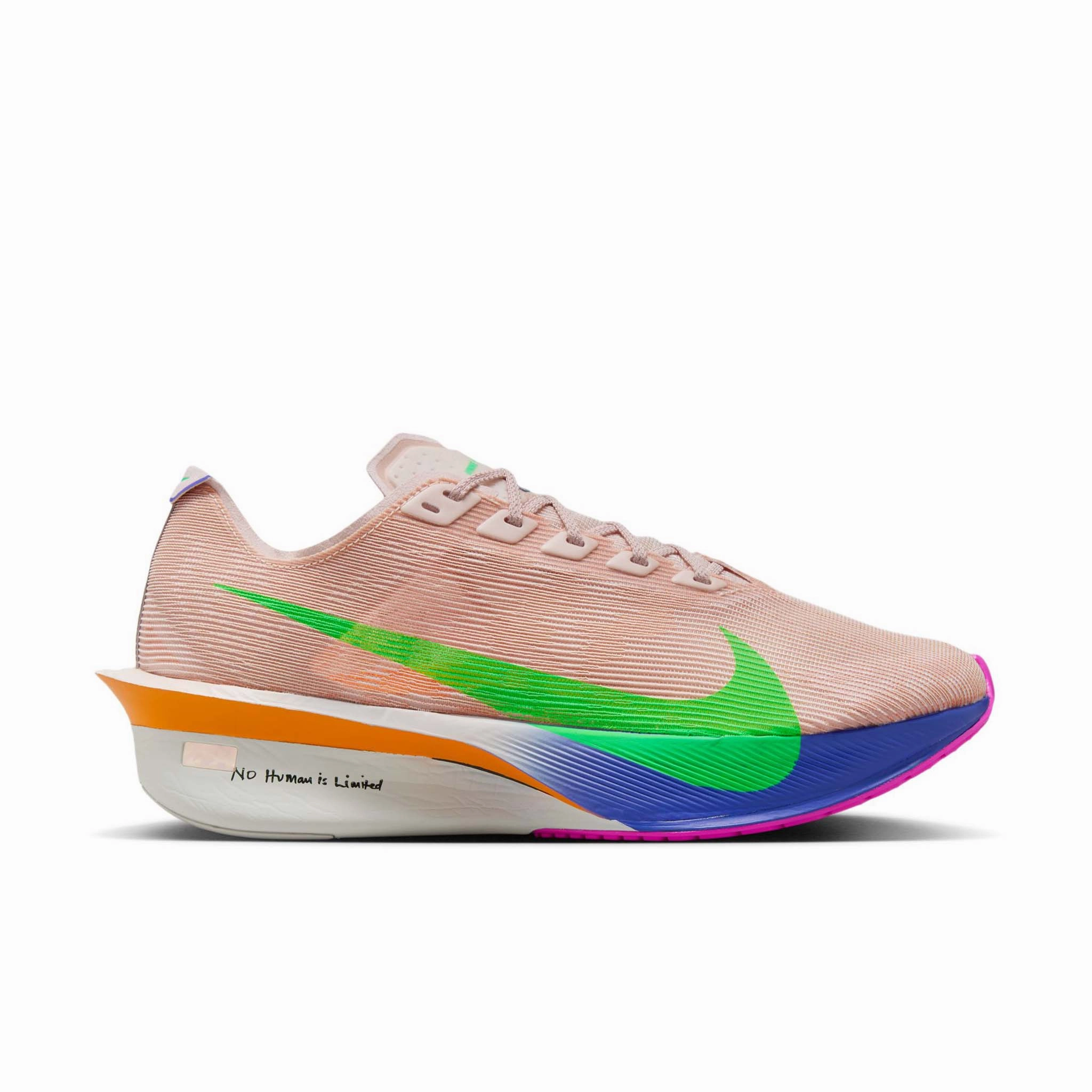 Nike | Women's Vaporfly 4 "Eliud Kipchoge" Road Racing Shoes - Silt Red/Green Shock-Fire Pink Asics Workout Shoes