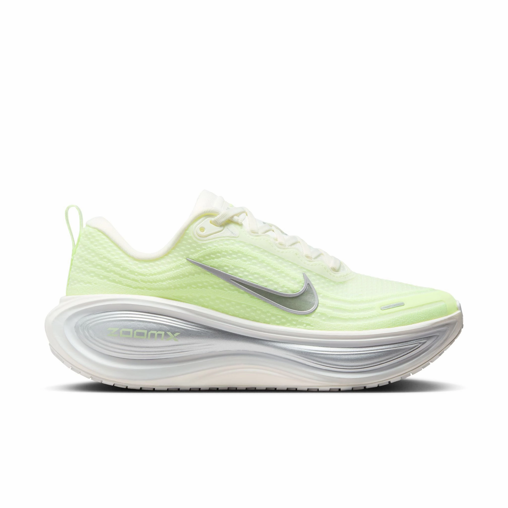 Nike | Women's Vomero Plus Road Running Shoes - Sail/Metallic Silver-Barely Volt Asics Tennis Shoes On Sale