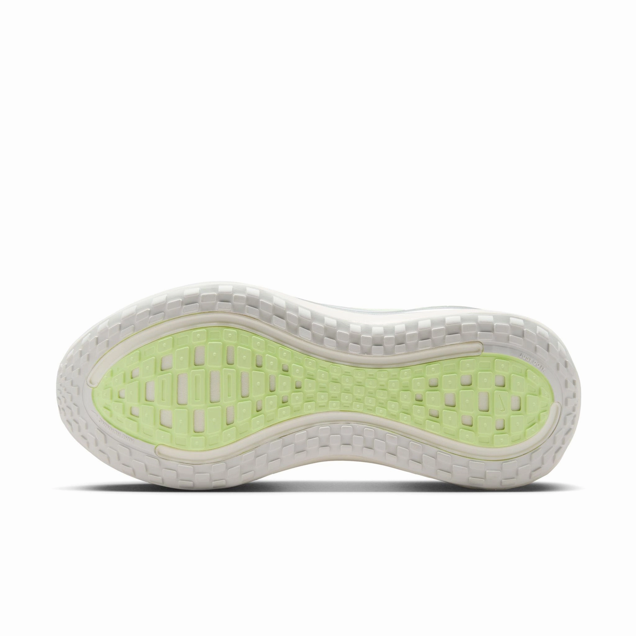 Nike | Women's Vomero Plus Road Running Shoes - Sail/Metallic Silver-Barely Volt Asics 2010 Running Shoes