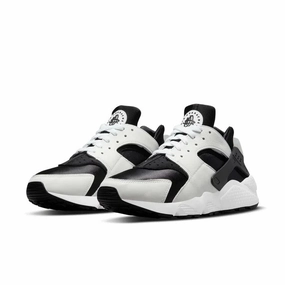 Clean Asics Shoes Nike Air Huarache DD1068-001 Sneakers Men's White Black Low Top Running Shoes