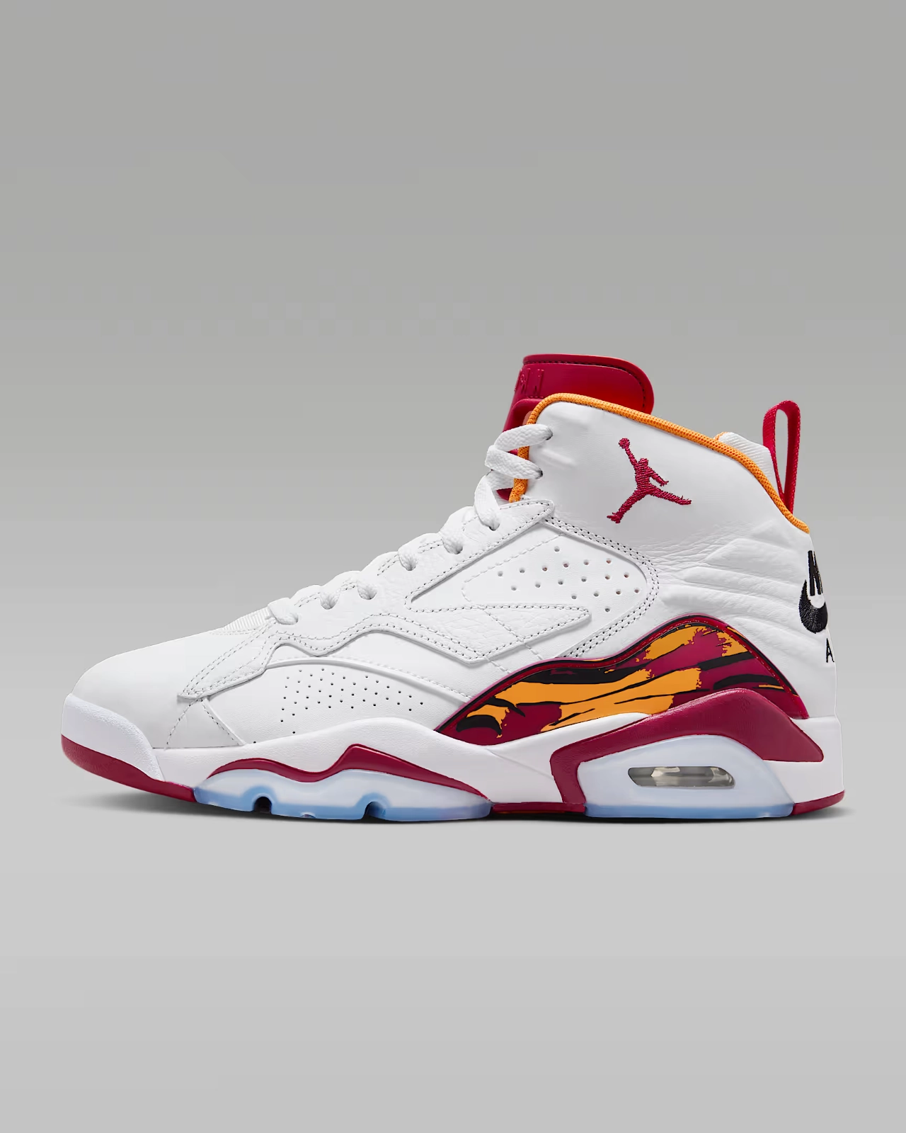 Nike Air Jordan Jumpman MVP 'Cardinal' DZ4475-168 Men's White Lifestyle Shoes Tennis Shoes Asics