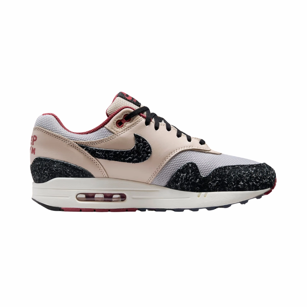 Nike Air Max 1 Keep Rippin Stop Slippin 2.0 Pearl White Black Vast Grey Cedar Asics Floral Shoes
