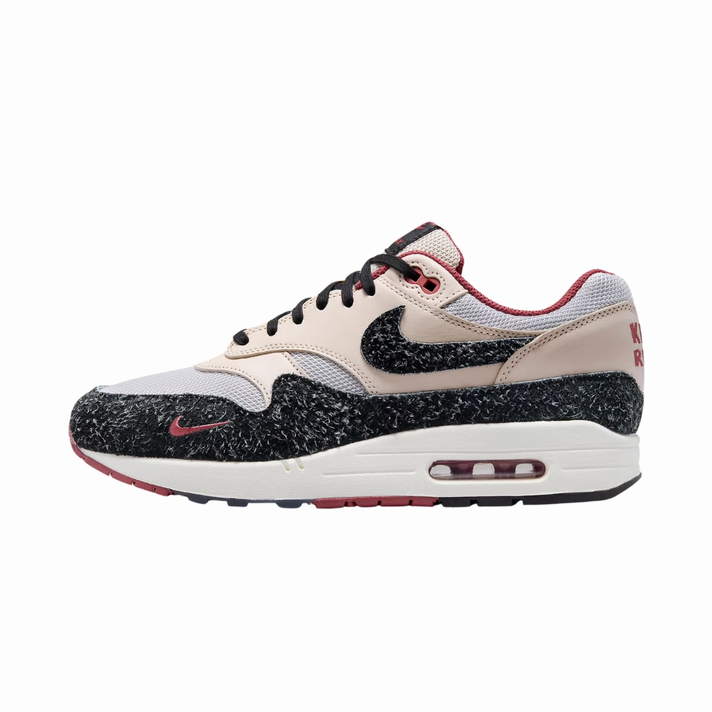 Nike Air Max 1 Keep Rippin Stop Slippin 2.0 Pearl White Black Vast Grey Cedar Asic Shoes For Overpronation