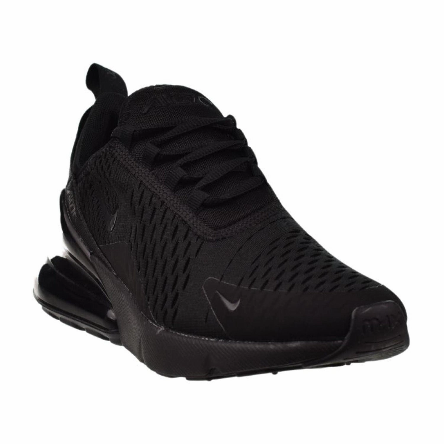 Nike Air Max 270 Women's Shoes Triple Black Asics Shoes Store In Mumbai