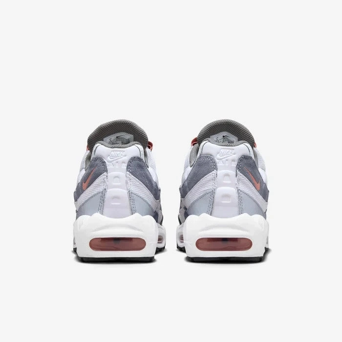 Nike Air Max 95 DM0011-008 Sneakers Mens Vast Gray White Low Top Lifestyle Shoes Best Asics Running Shoes