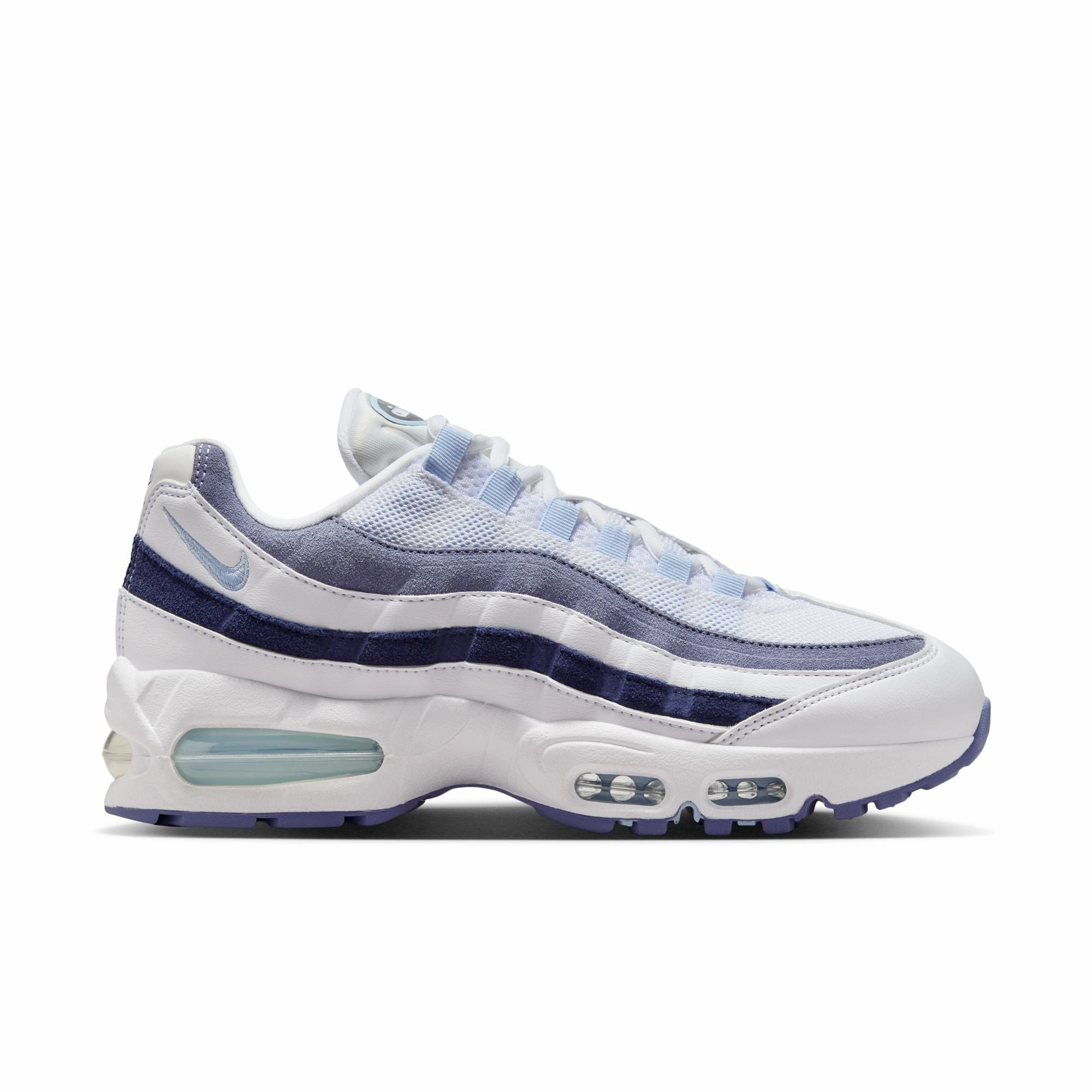 Asics Neutral Trail Shoes Nike Air Max 95 Women's Shoes Color: White/celestine Blue-world Indigo IB6396-103