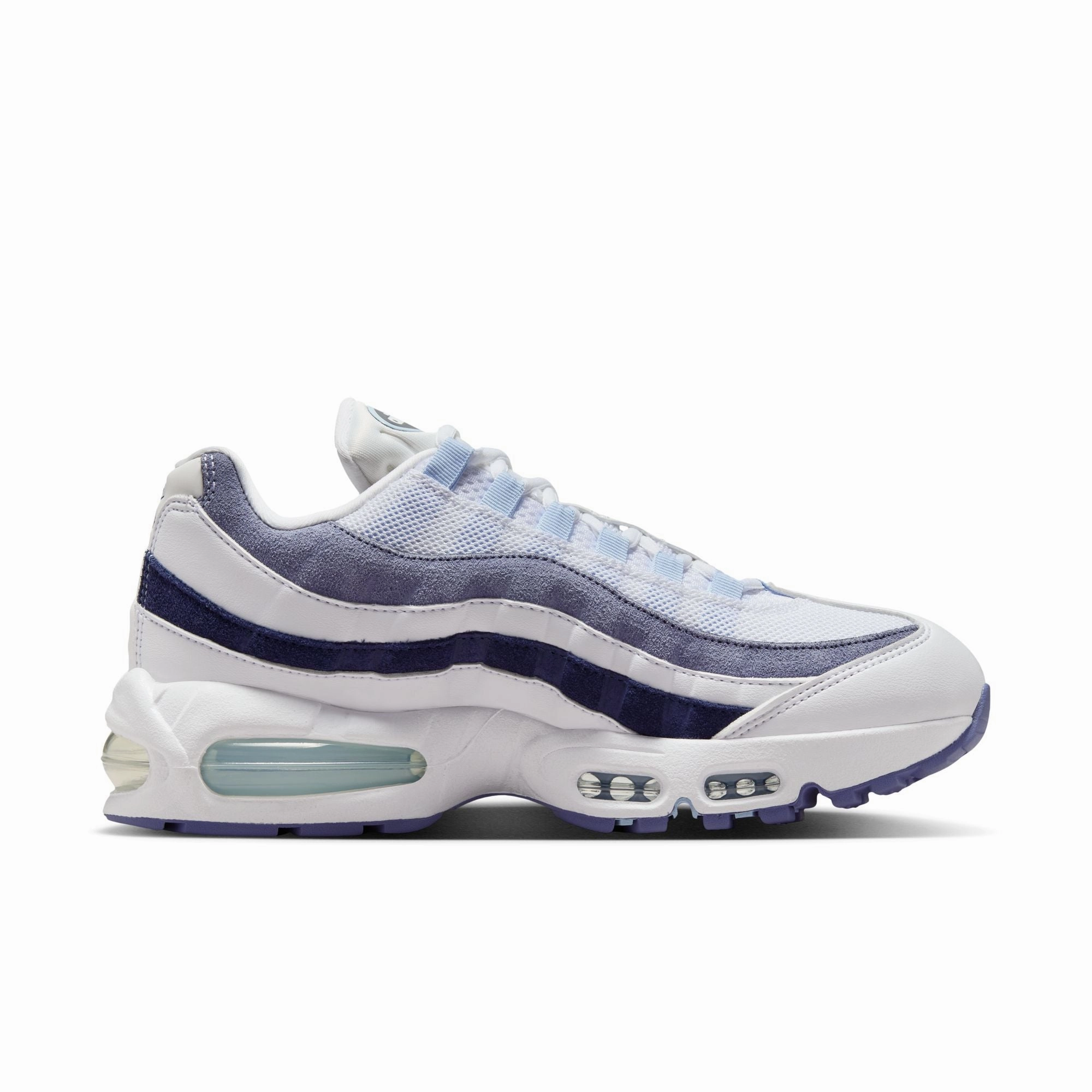 Asics Structured Shoes Nike Air Max 95 Women's Shoes Color: White/celestine Blue-world Indigo IB6396-103