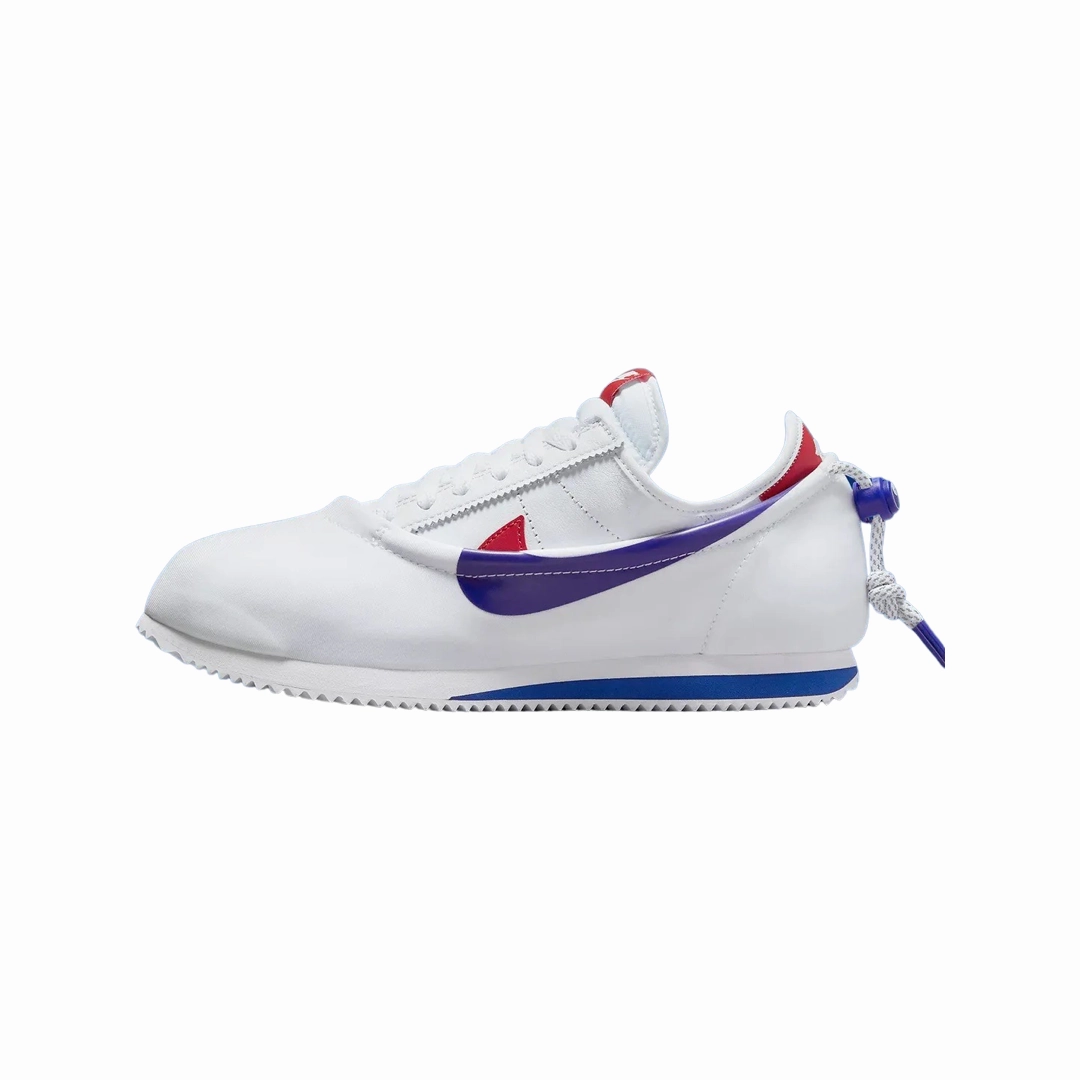 Nike Cortez SP x CLOT CLOTEZ Forest Gump White Game Royal Red DZ3239-100 Asics Venture Shoes