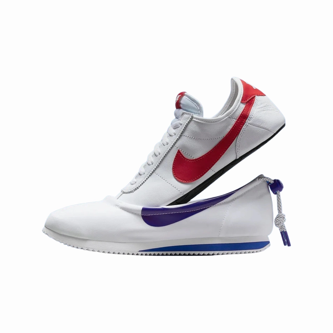 Nike Cortez SP x CLOT CLOTEZ Forest Gump White Game Royal Red DZ3239-100 Best Asics Neutral Shoes
