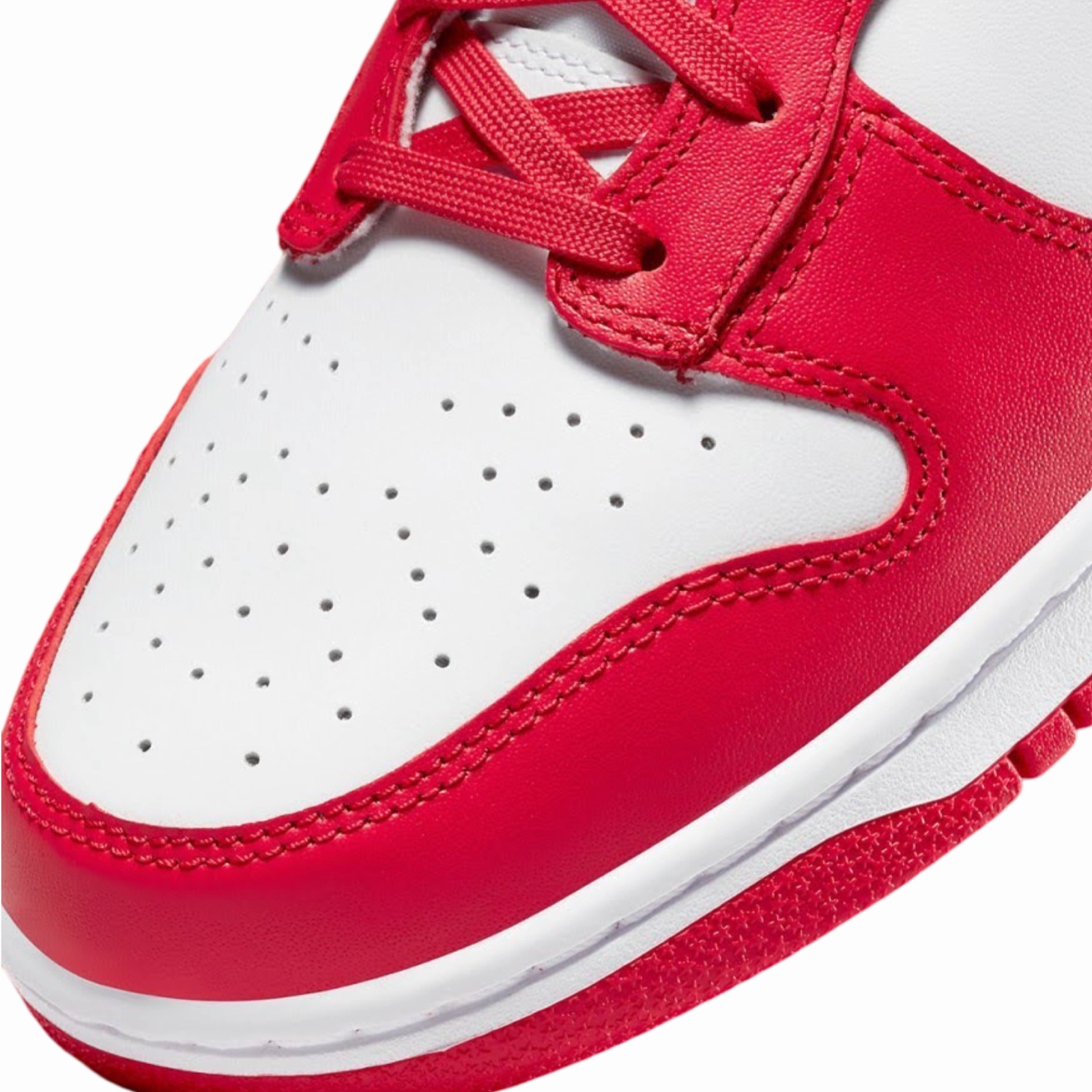 Nike Dunk High (GS) Championship White University Red Asics Golf Shoes Clearance