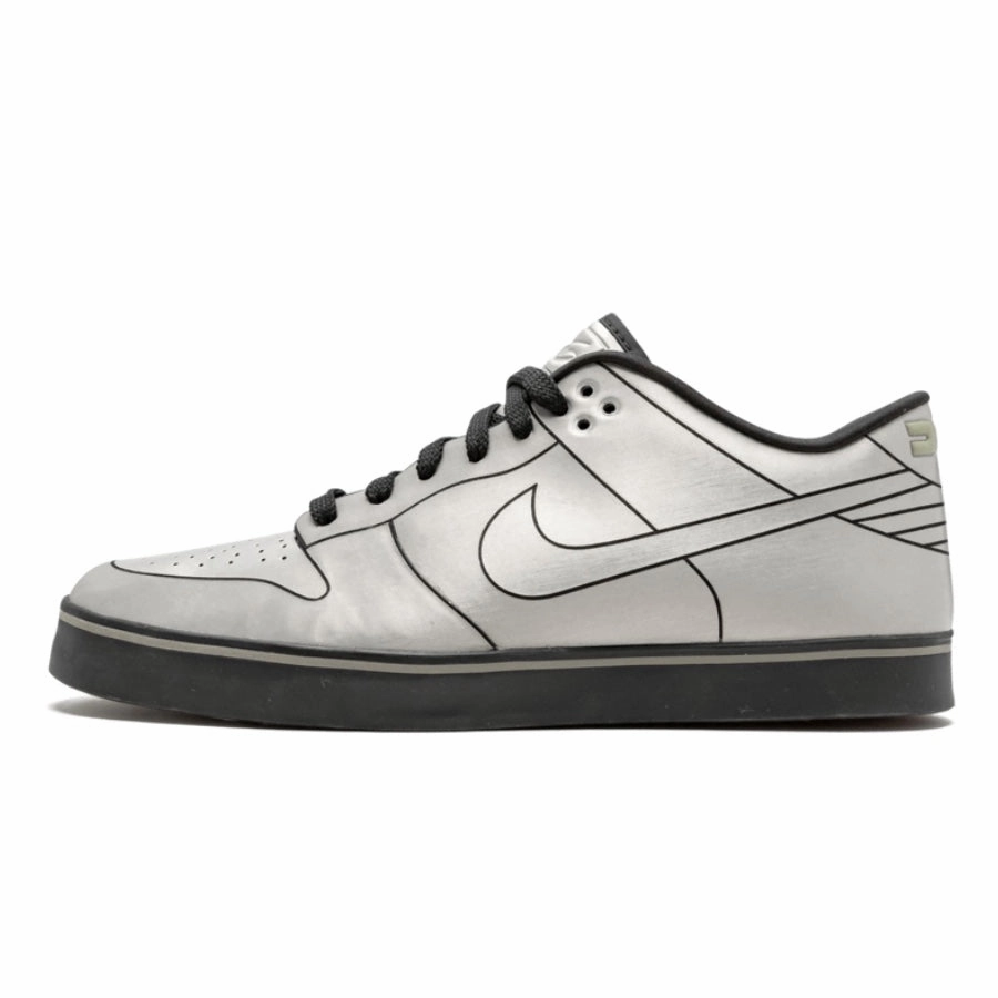 Nike Dunk Low 6.0 SE Delorean DMC-12 Metallic Cool Grey Asics Shoes For Long Distance Running