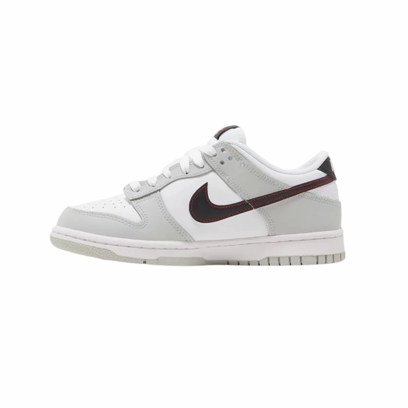 Nike Dunk Low GS Lottery White Grey Black Best Asics Shoes For Walking And Running
