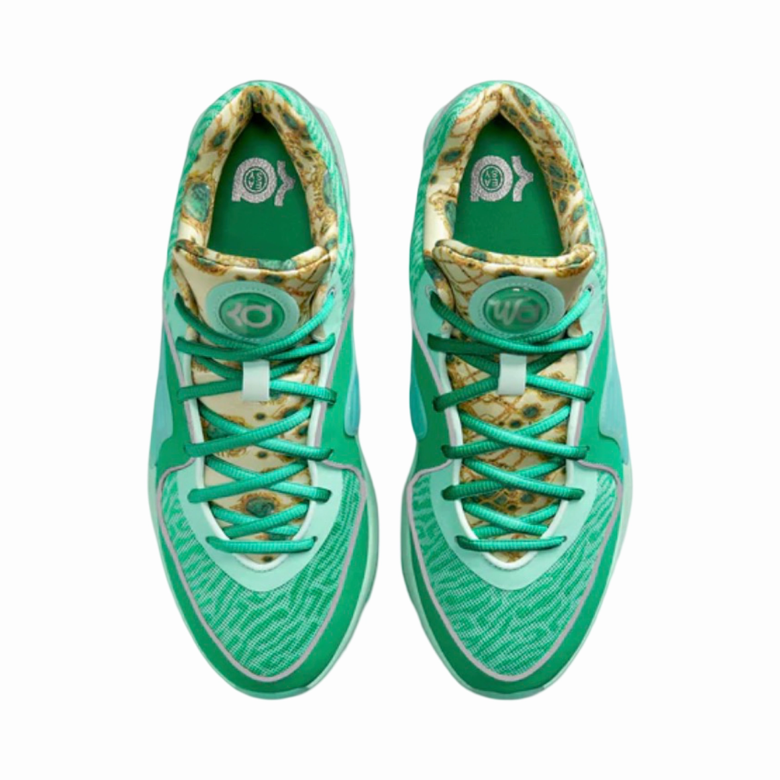 Asics Shoes For Road Running Nike KD16 Kevin Durant Mint Foam Metallic Silver