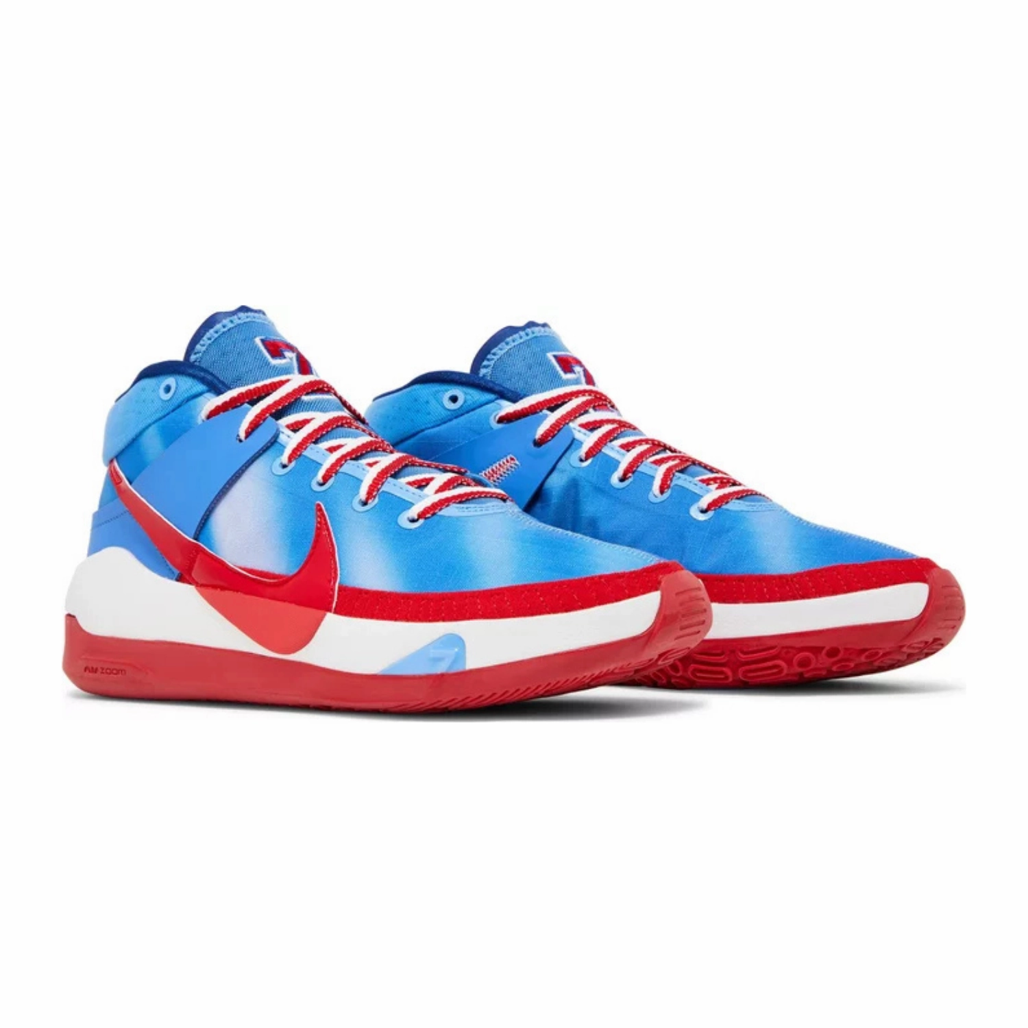 Asics Shoes Volleyball Nike KD 13 University Blue White University Red