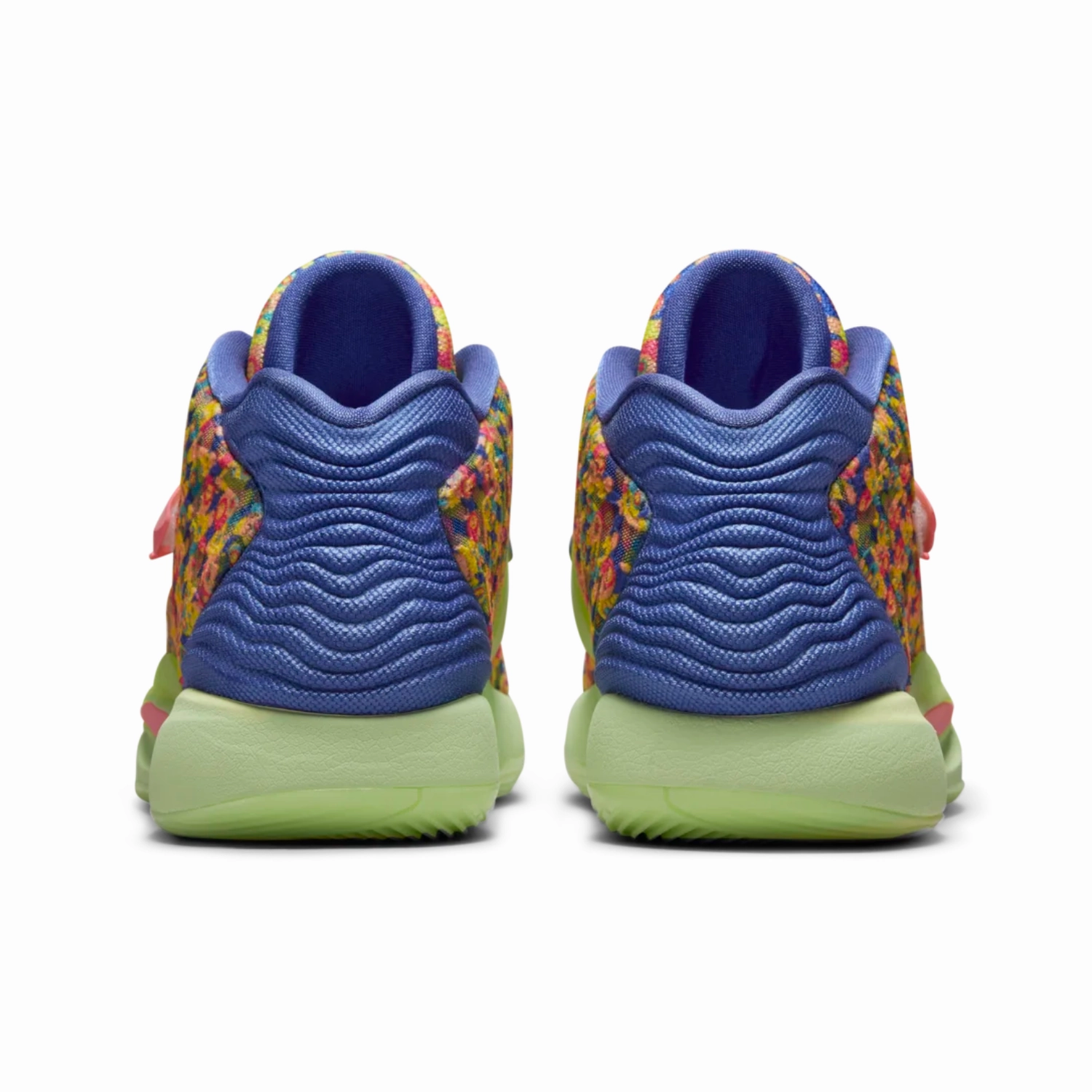 Underpronation Running Shoes Asics Nike KD 14 Ron English 1 Lapis Hyper Pink Turquoise Blue