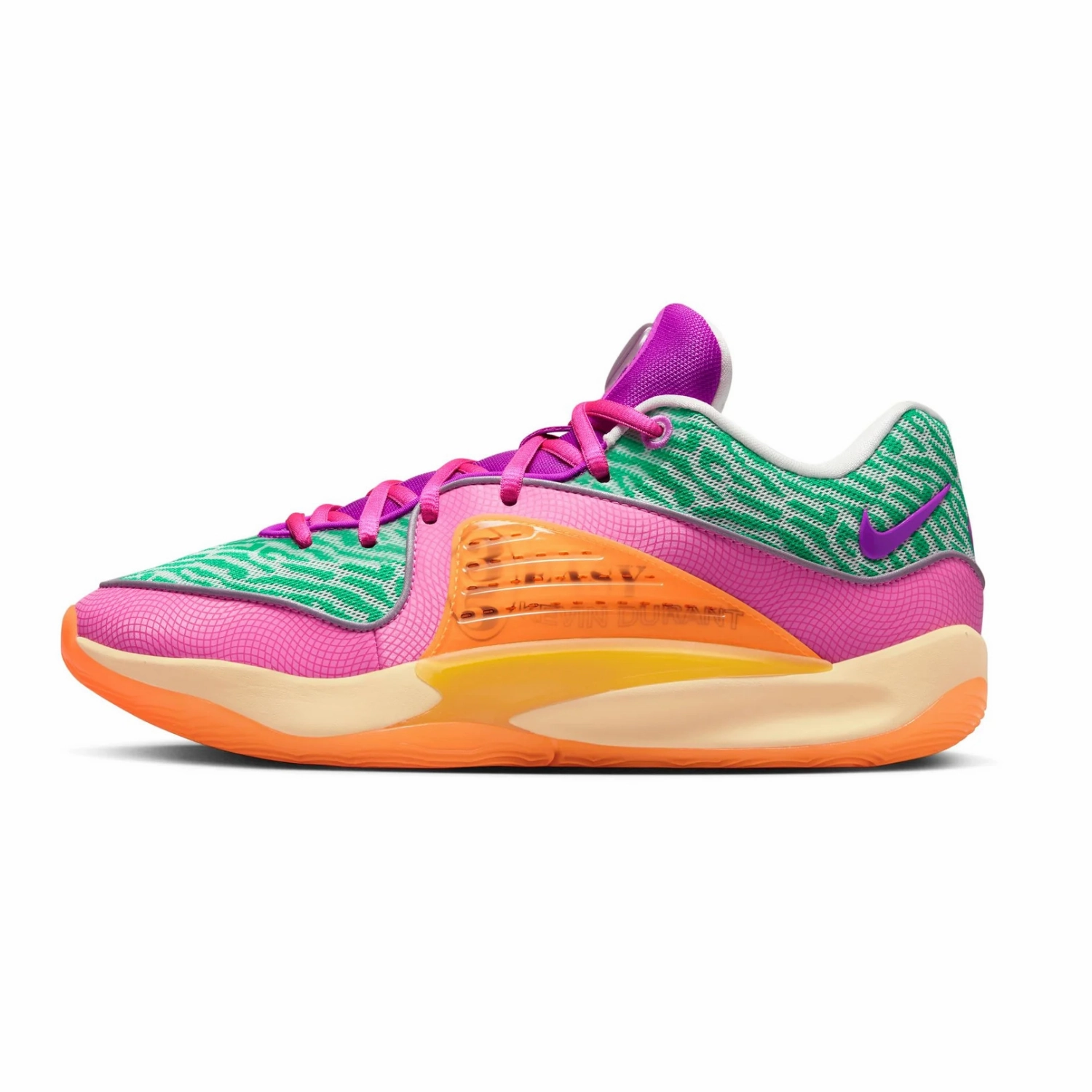 Nike KD 16 All-Star Stadium Green Hyper Violet/Barely Green Playful Pink University Gold Lightening Asics Tennis Shoes India
