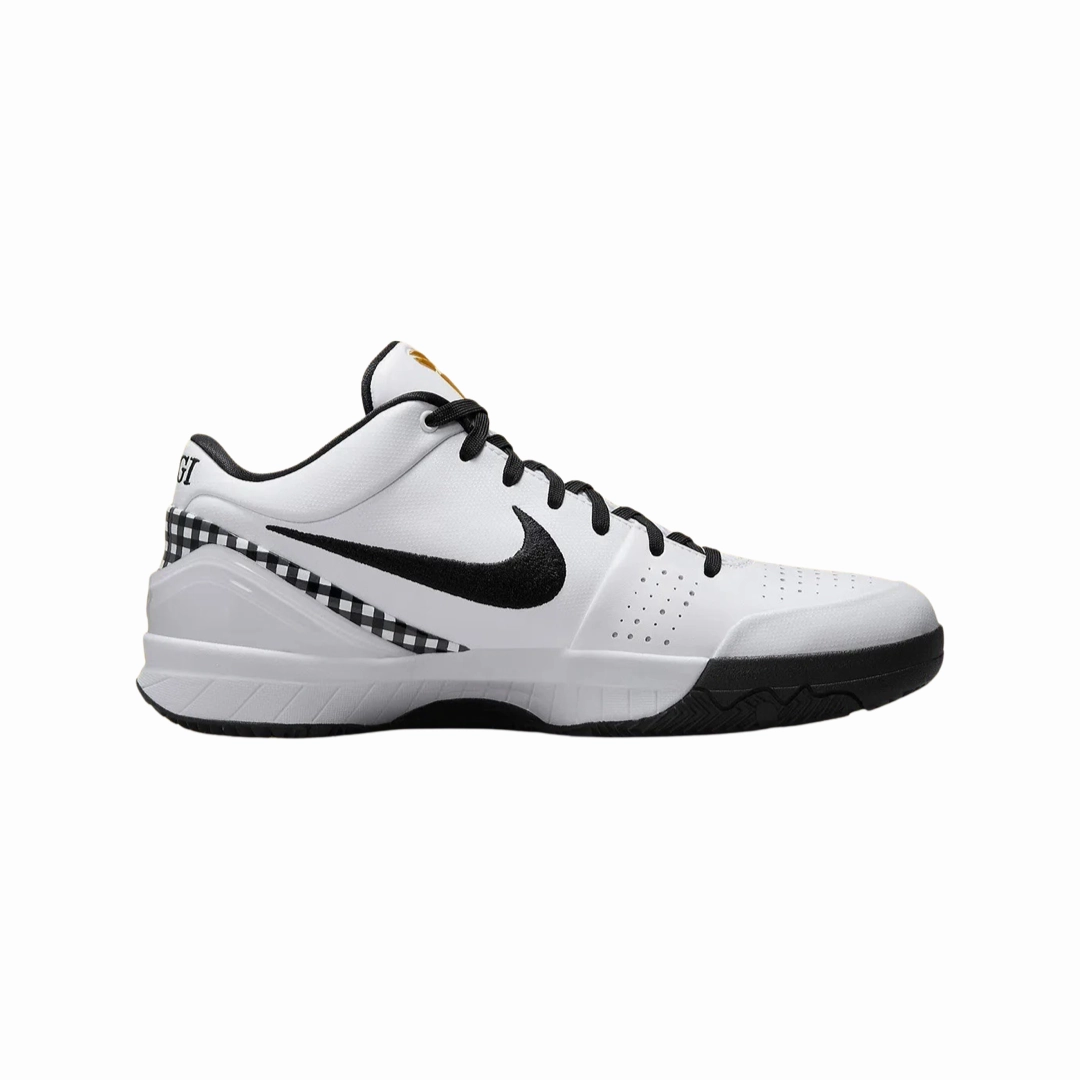 Asics Supination Walking Shoes Nike Kobe 4 Protro Mambacita Gigi White Black Metallic Gold Bright Emerald