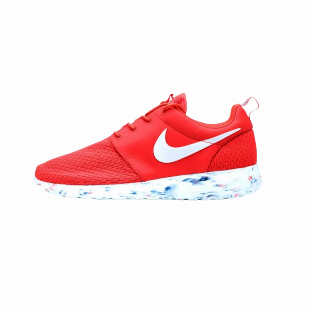 Asics Mountain Shoes Nike Roshe Run Marble Pack Red Challenge Red White Laser Crimson Mid