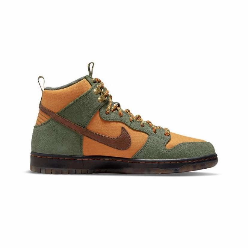 Nike SB Dunk High Pass~Port Work Boots Passport Army Green/Brown/Black Asics Gel Excite Trail Running Shoes