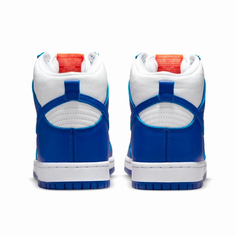 Asics Soft Shoes Nike SB Dunk High Pro ISO Orange Label Kentucky White Blue