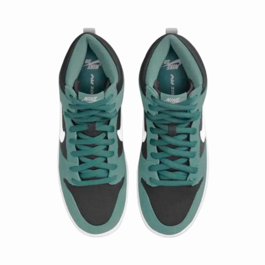 Nike SB Dunk High Pro Mineral Slate Suede Sail Black White Washing Asics Shoes