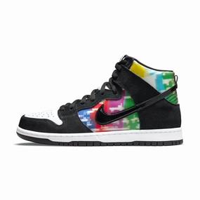 Nike SB Dunk High Pro TV Signal Black White Multi Panda Asics Gel Kayano 21 Running Shoe