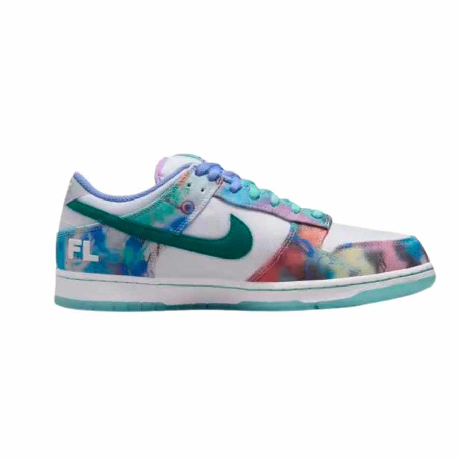 Nike SB Dunk Low Futura Laboratories Bleached Aqua Geode Teal White Asics Shoes For Training
