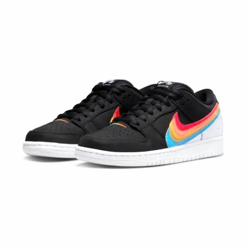 Nike SB Dunk Low Pro Polaroid Black Multi University Red Asics Stability Running Shoe