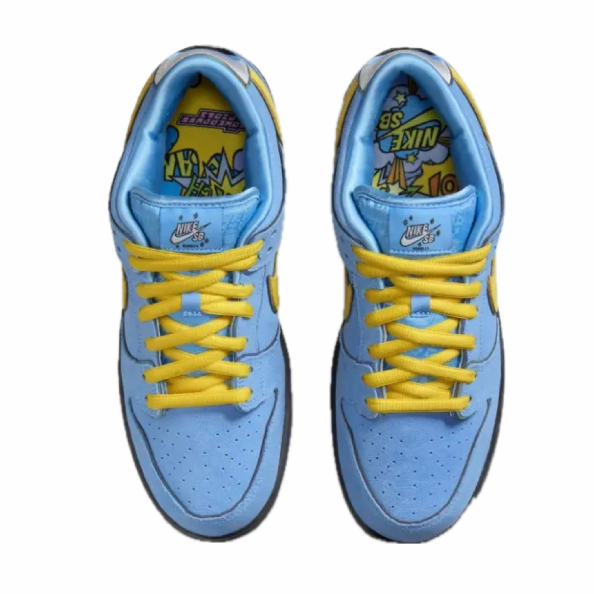 Nike SB Dunk Low Pro QS Powerpuff Girls Bubbles Mean Blue Chill Deep Royal Blue Asics Shot Put Shoes