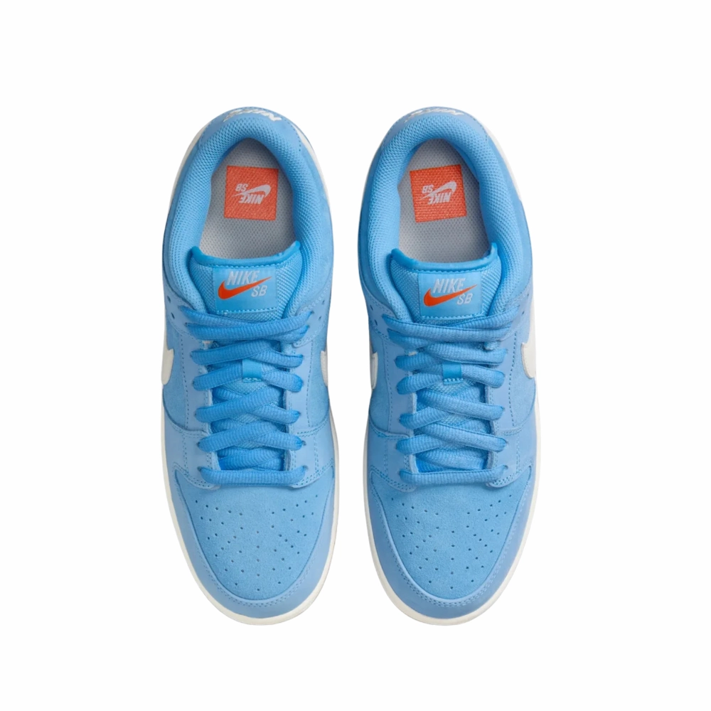 Asics Shoes Design Nike SB Dunk Low Pro University Blue Gum Psychic Blue Light Brown Safety Orange