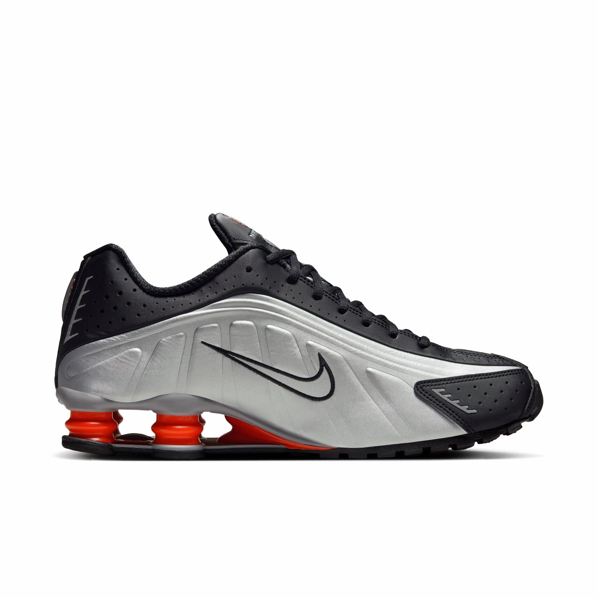 Nike Shox R4 Men's Shoes Color: Metallic Silver/metallic Silver-black Style: HQ1988-002 Asics Working Shoes Japan