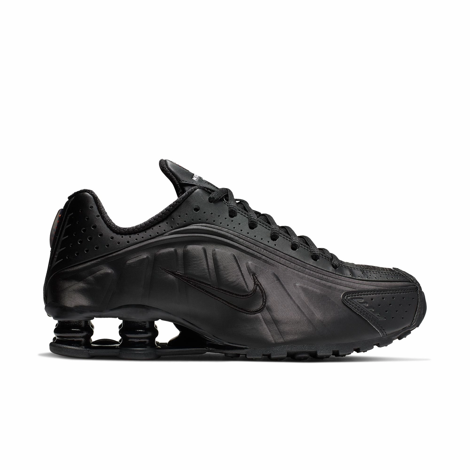 Nike Shox R4 Women Black/black-black-max Orange AR3565-004 Asics Shoes In Uk
