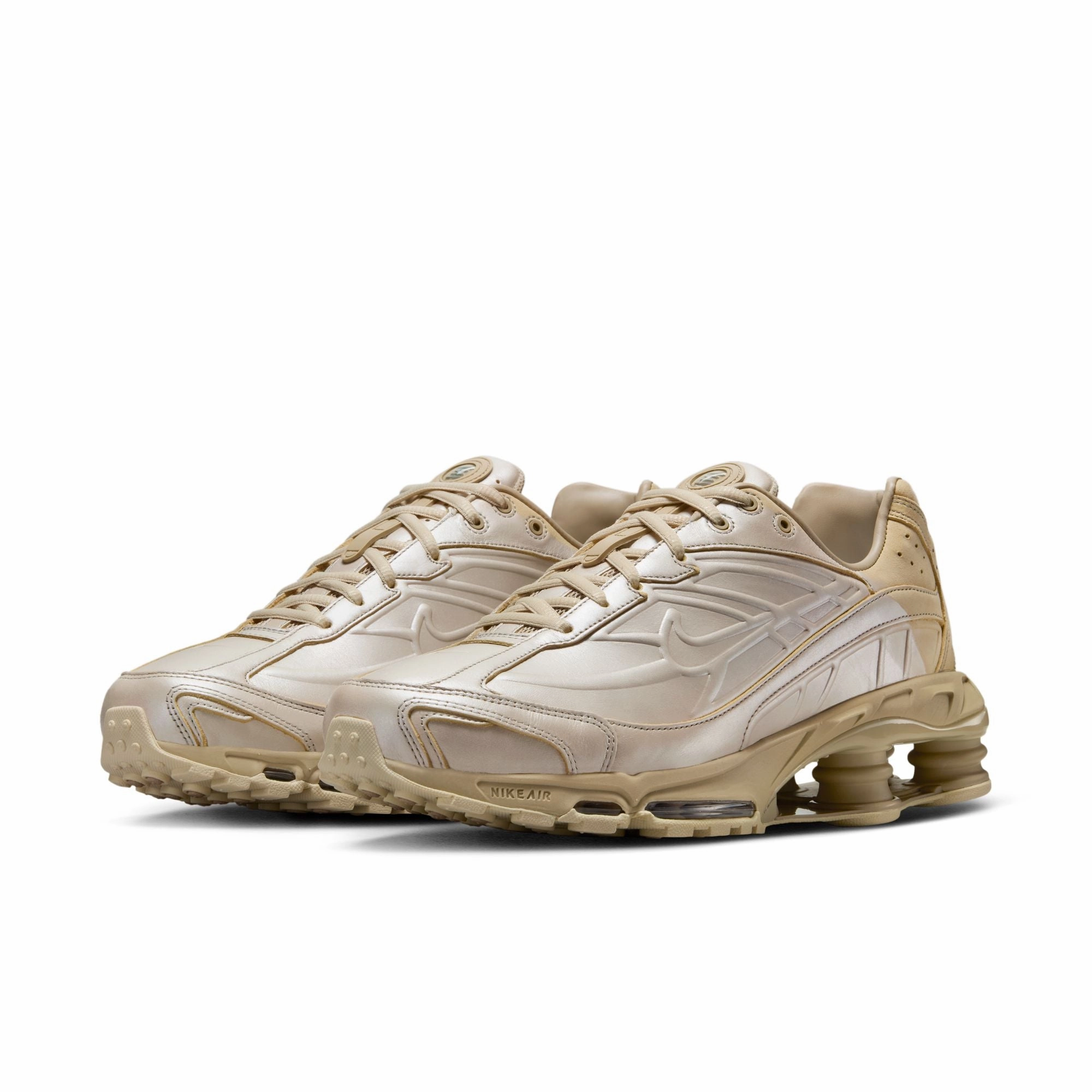 Nike Shox Ride 2 Premium Men's Shoes Color: Metallic Silver/lt Khaki-desert Khaki IH3653-095 Asics Sneakers Shoes