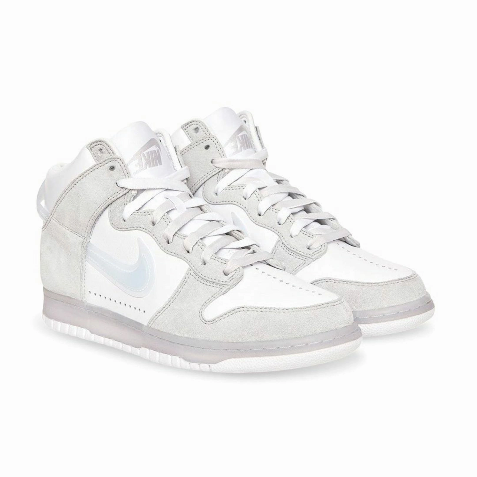 Nike Slam Jam Dunk High White Pure Platinum DA1639-100 Asics Split Second 8 Wrestling Shoes