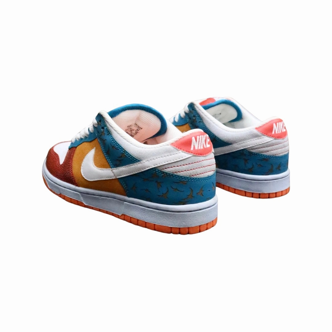 Nike Women's Dunk Low 6.0 2009 Total Orange White 314141-811 Stylish Asics Shoes