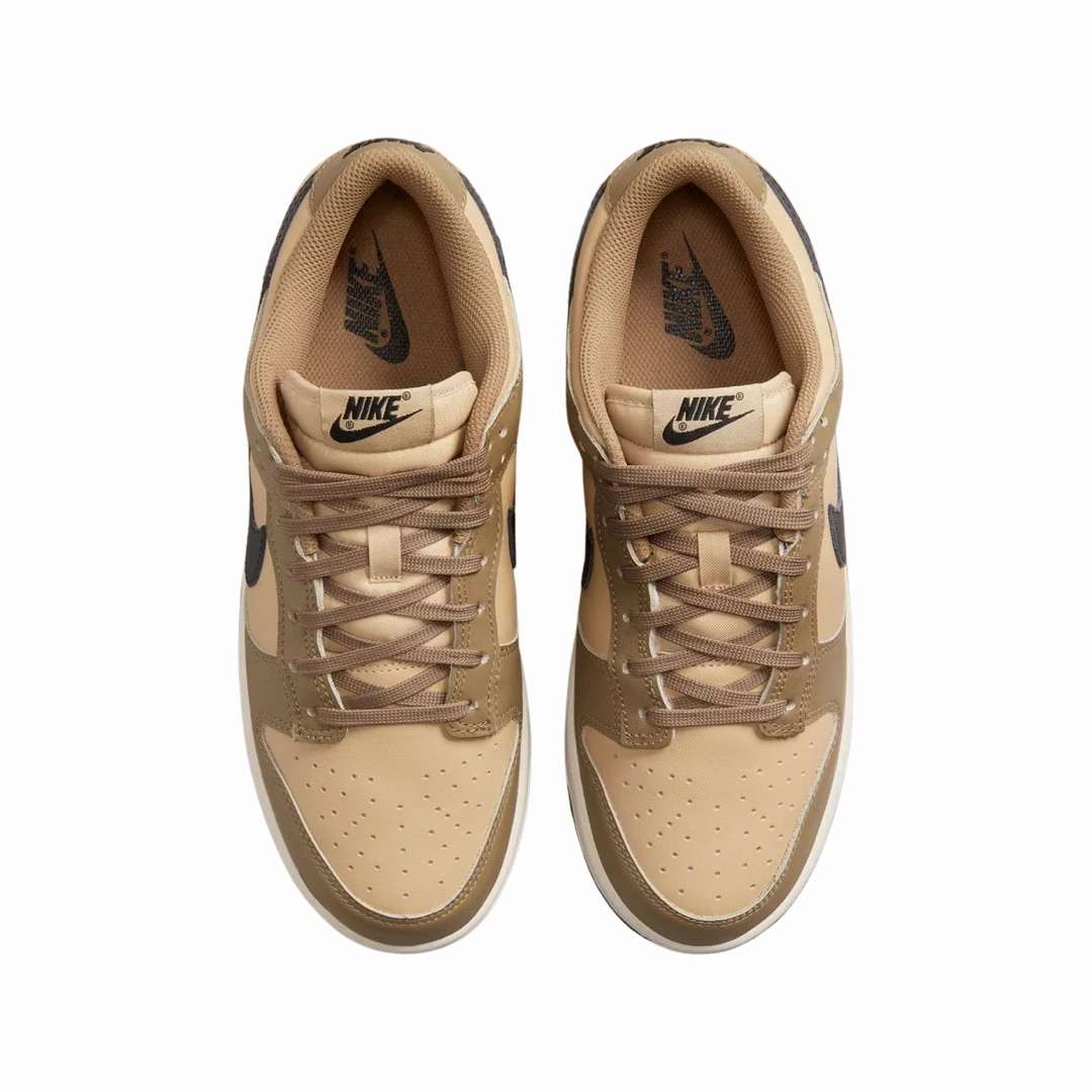 Nike Women's Dunk Low Dark Driftwood Black Sesame Sail Best Asics Court Shoes