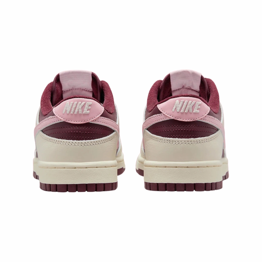 Nike Women's Dunk Low Premium Valentines Day Pale Ivory Medium Soft Pink Might Maroon Asics Gel-rocket 6 Volleyball Shoe