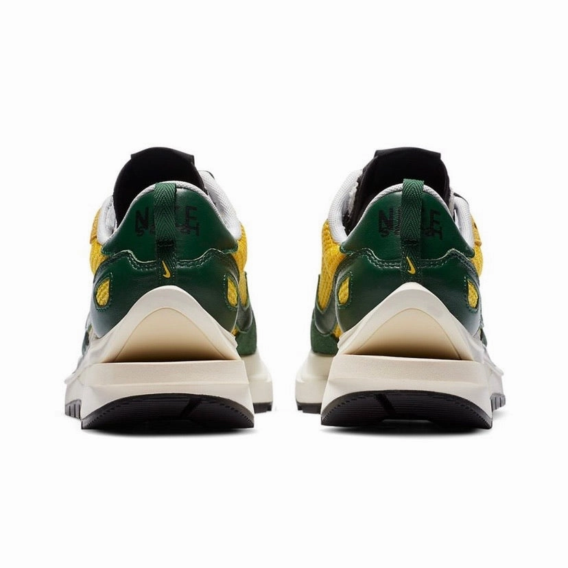Nike x Sacai Vaporwaffle Tour Yellow Gorge Green Asics Olympic Weightlifting Shoes