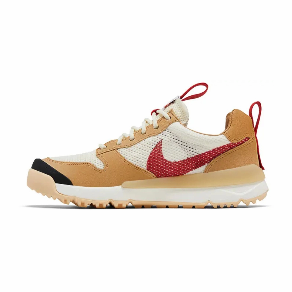 Nike x Tom Sachs Mars Yard 3.0 Natural Sport Red Maple Sail Asics Snapdown Wrestling Shoe