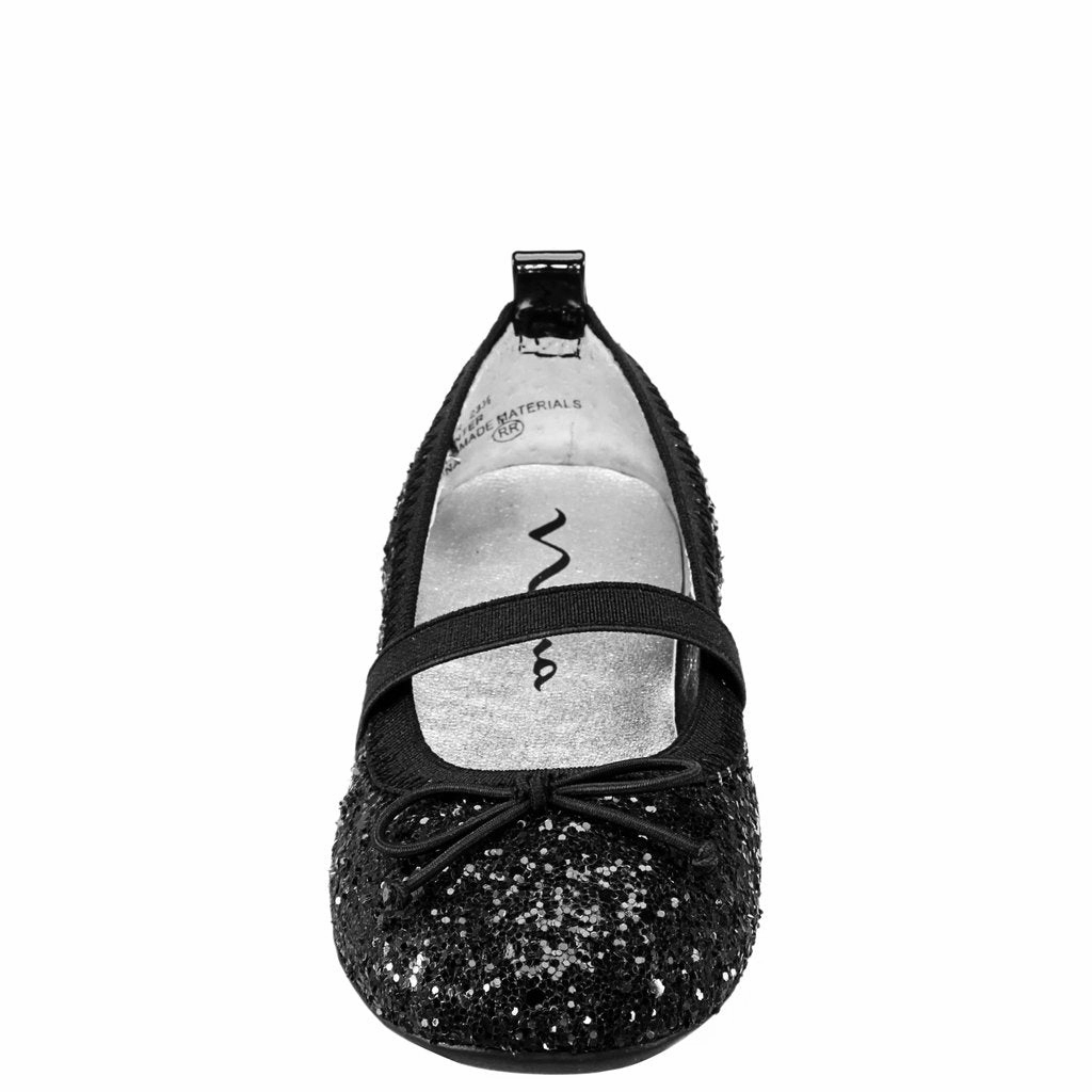 Flat Ankle Shoes Nina Kids Esther Glitter Flat