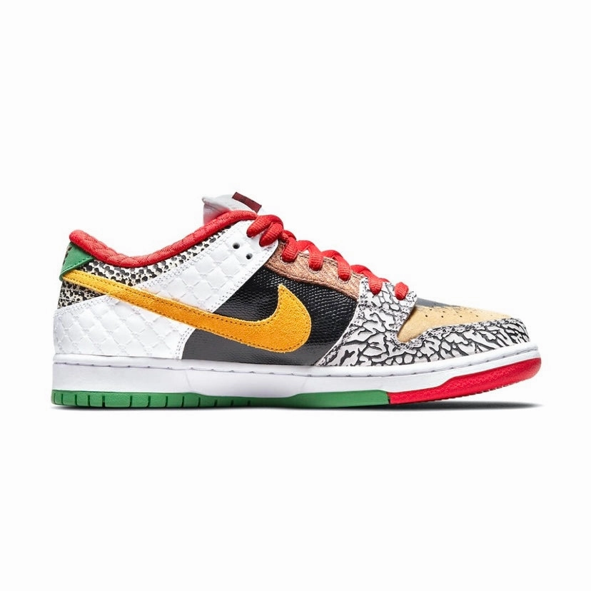 SB Dunk Low Pro QS What The Paul Sports Red Varsity Maize Rouge Sport Asics Steel Toe Safety Shoes