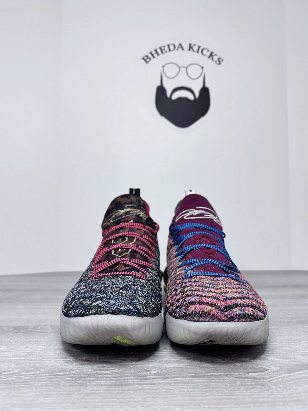 Asics Gel-venture 9 Running Shoes Size 13 - Nike LeBron XVI 16 What The LeBron BQ6580-900 Authentic Preowned