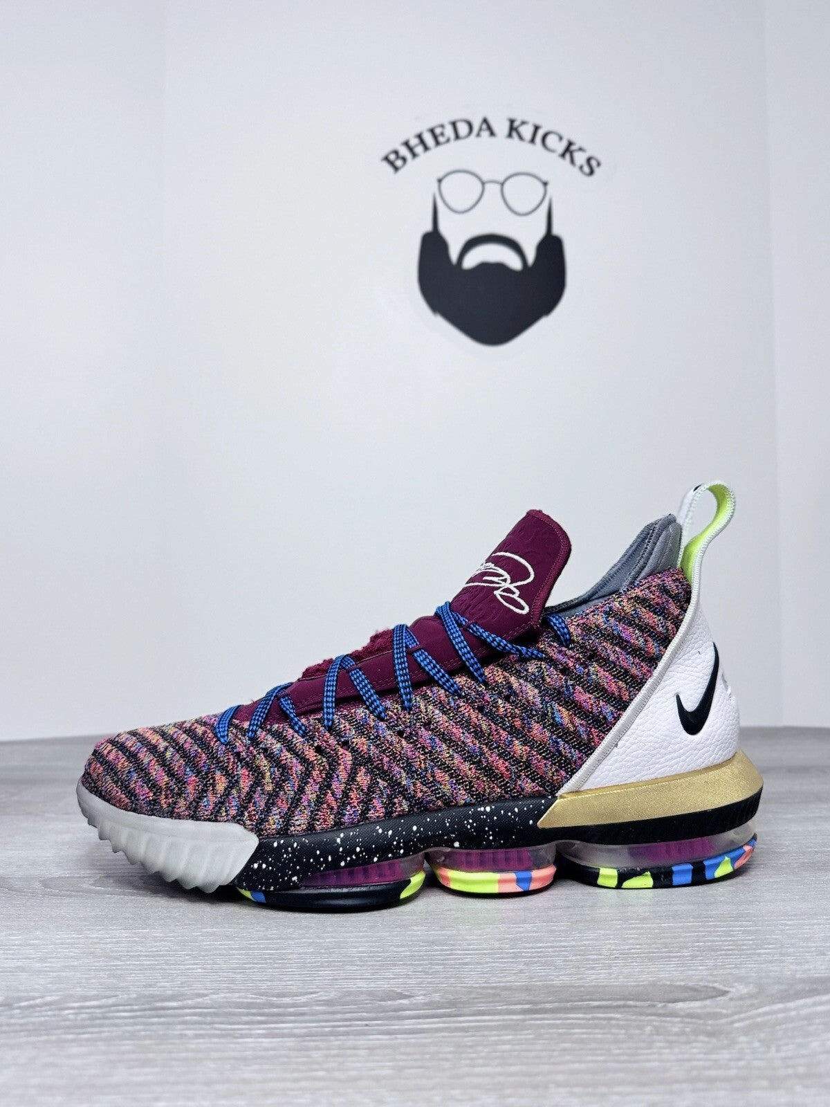 Asics Gel Kayano Sale Shoes Size 13 - Nike LeBron XVI 16 What The LeBron BQ6580-900 Authentic Preowned